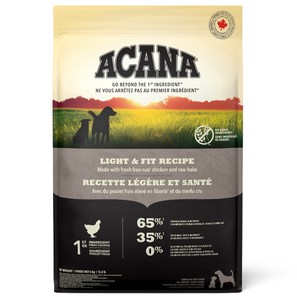 Champion Petfoods Acana Light & Fit Recipe Dry Dog Food
