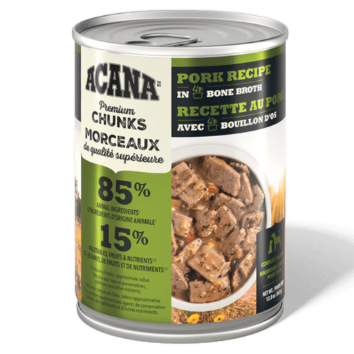 Champion Petfoods ACANA Pork Recipe in Bone Broth Canned Dog Food