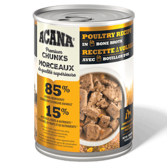 Champion Petfoods ACANA Poultry Recipe in Bone Broth Canned Dog Food