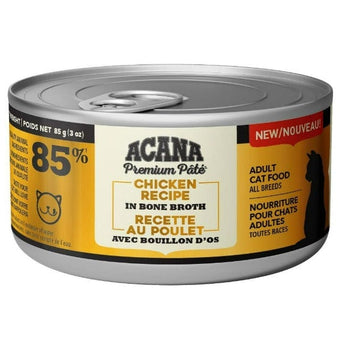 Champion Petfoods Acana Premium Pate Chicken Recipe Canned Cat Food, 3oz