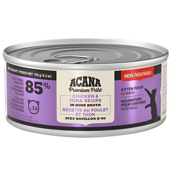 Champion Petfoods ACANA Premium Pate Chicken & Tuna Kitten Recipe Canned Cat Food