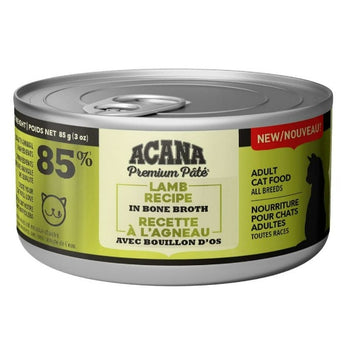 Champion Petfoods Acana Premium Pate Lamb Recipe Canned Cat Food, 3oz