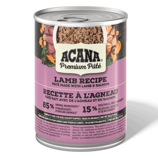 Champion Petfoods ACANA Premium Pâté Lamb Recipe Canned Dog Food