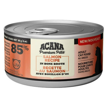 Champion Petfoods Acana Premium Pate Salmon Recipe Canned Cat Food