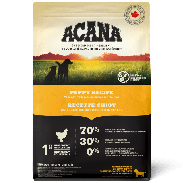 Champion Petfoods Acana Puppy Recipe Dry Dog Food