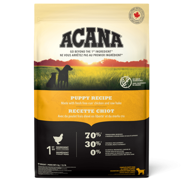 Champion Petfoods Acana Puppy Recipe Dry Dog Food