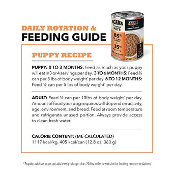 Champion Petfoods Acana Puppy Recipe in Bone Broth Canned Dog Food