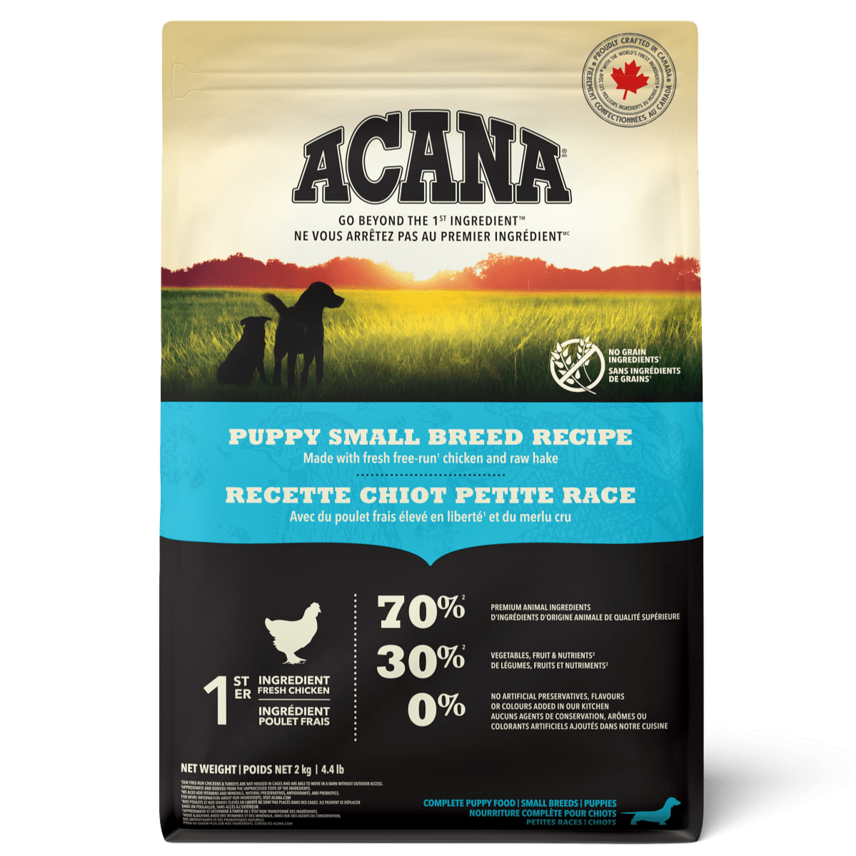 Champion Petfoods Acana Puppy Small Breed Recipe Dry Dog Food