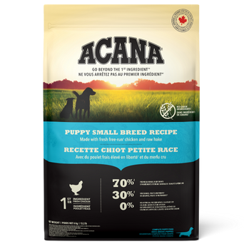 Champion Petfoods Acana Puppy Small Breed Recipe Dry Dog Food
