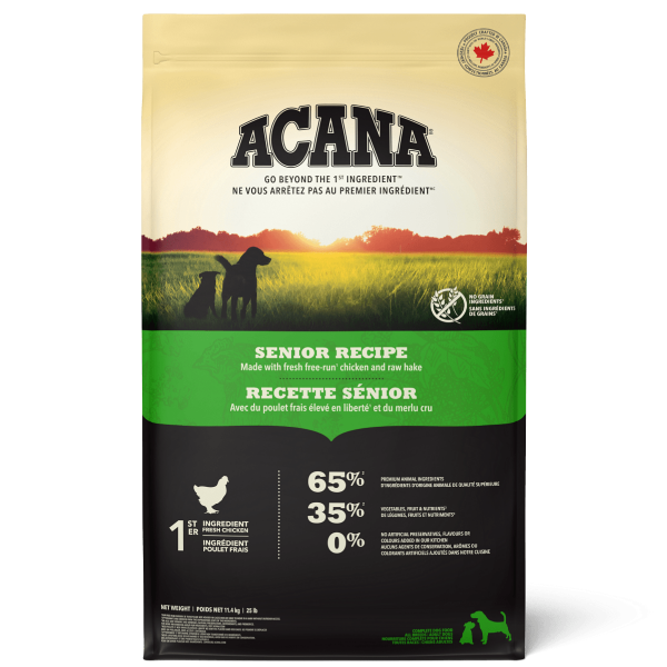 ACANA Senior Recipe Dry Dog Food – Petland Canada ACANA Senior Recipe Dry Dog Food – Petland Canada