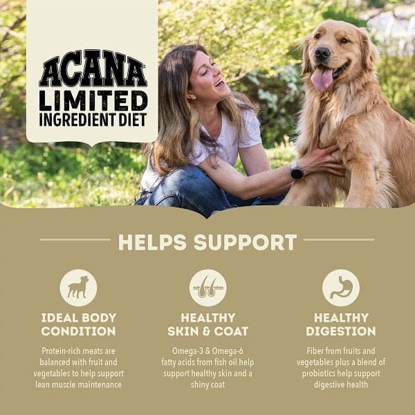 Champion Petfoods Acana Singles Duck with Pear Recipe Dry Dog Food