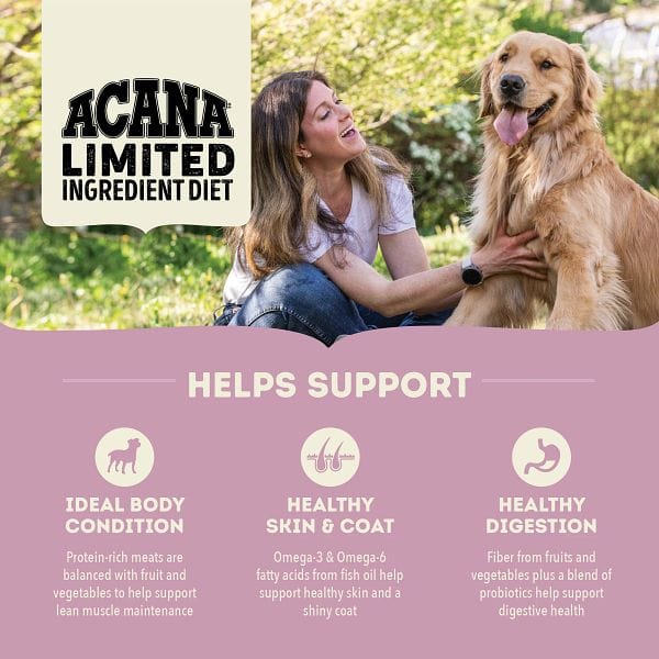 Champion Petfoods Acana Singles Lamb with Apple Recipe Dry Dog Food