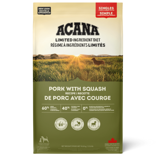 ACANA Singles Pork with Squash Recipe Dry Dog Food Petland Canada