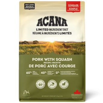 Champion Petfoods ACANA Singles Pork with Squash Recipe Dry Dog Food