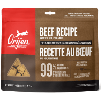 Champion Petfoods Orijen Beef Recipe Freeze-Dried Dog Treats