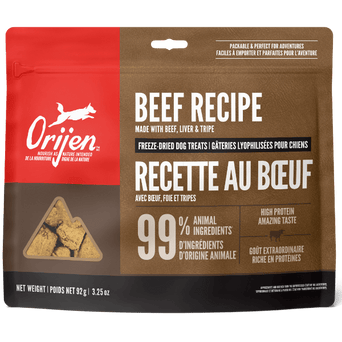 Champion Petfoods Orijen Beef Recipe Freeze-Dried Dog Treats