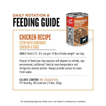 Champion Petfoods Orijen Chicken Recipe Canned Dog Food