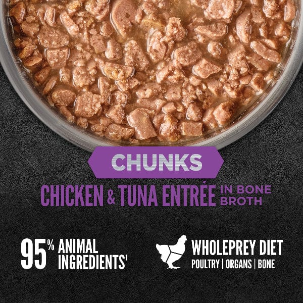 Champion Petfoods Orijen Chicken & Tuna Chunks Entrée Canned Kitten Food, 5.5oz