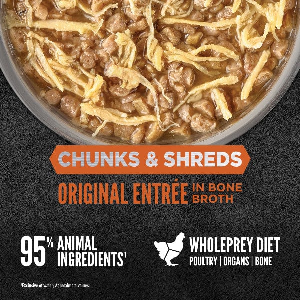 Champion Petfoods Orijen Original Chunks & Shreds Entrée Canned Cat Food, 5.5oz