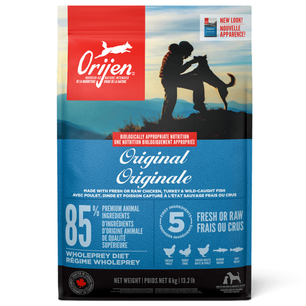 Orijen dry dog clearance food
