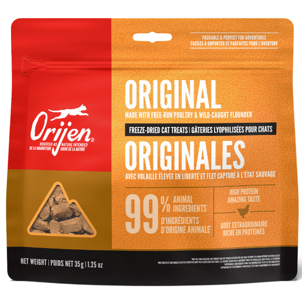 Champion Petfoods Orijen Original Freeze-Dried Cat Treats