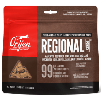 Champion Petfoods Orijen Regional Red Freeze-Dried Cat Treats