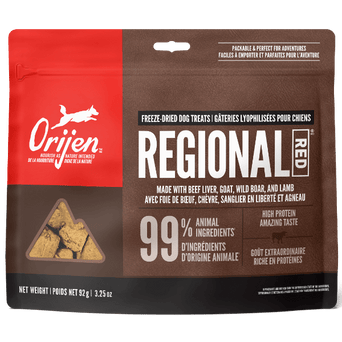 Champion Petfoods Orijen Regional Red Freeze-Dried Dog Treats