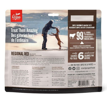 Champion Petfoods Orijen Regional Red Freeze-Dried Dog Treats