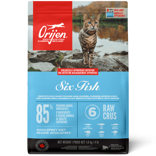Champion Petfoods Orijen Six Fish Dry Cat Food