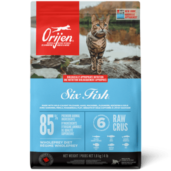 Champion Petfoods Orijen Six Fish Dry Cat Food