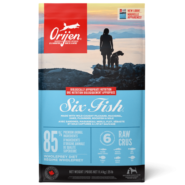 Orijen six fish deals ingredients