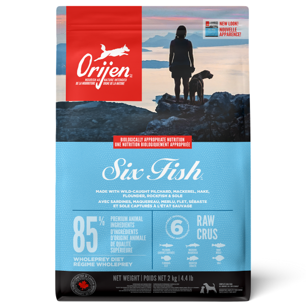 Champion Petfoods Orijen Six Fish Dry Dog Food