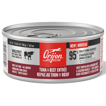 Champion Petfoods Orijen Tuna & Beef Entrée Canned Cat Food