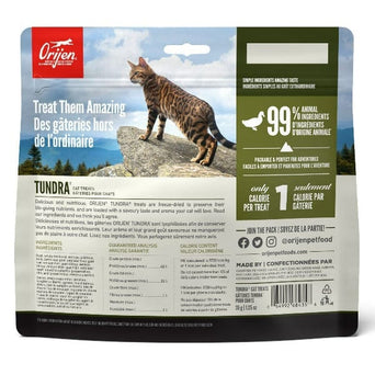 Champion Petfoods Orijen Tundra Freeze-Dried Cat Treats