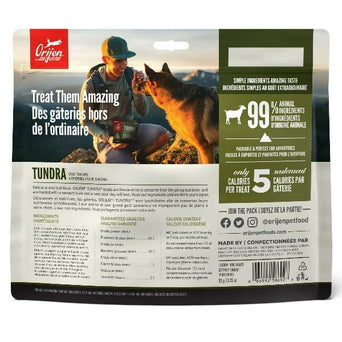 Champion Petfoods Orijen Tundra Freeze-Dried Dog Treats