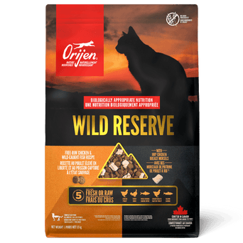 Champion Petfoods Orijen Wild Reserve Free-Run Chicken & Wild-Caught Fish Dry Cat Food