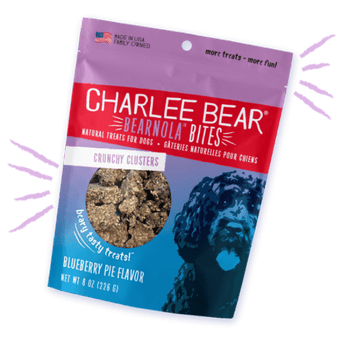 Charlee Bear Charlee Bear Bearnola Bites Blueberry Pie Dog Treats