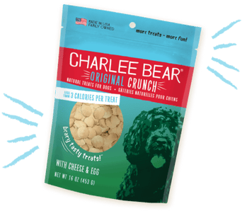 Charlee Bear Charlee Bear Original Crunch with Cheese & Egg Dog Treats