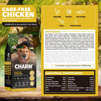 CHARM CHARM Free-Run Chicken Dry Dog Food