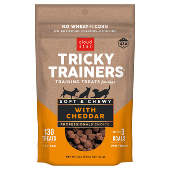 CloudStar Cloud Star Tricky Trainers with Cheddar Soft & Chewy Dog Treats