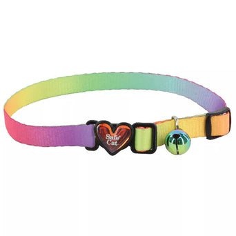Coastal Pet Products Coastal Safe Cat Heartbreaker Adjustable Cat Collar with Breakaway Heart Buckle