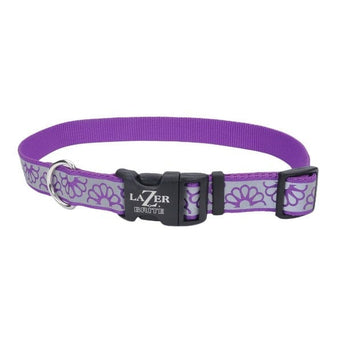 Coastal Pet Products Lazer Brite Reflective Open-Design Adjustable Collar