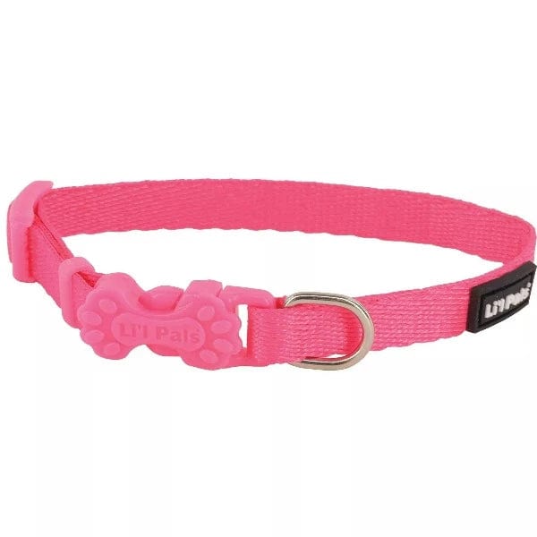 Neon pink dog sales collar