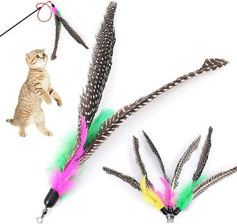 Coastal Pet Products Turbo Flying Teaser Cat Toy Replacement Feather