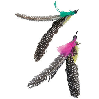Coastal Pet Products Turbo Flying Teaser Cat Toy Replacement Feather