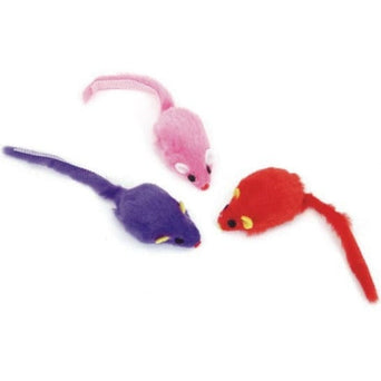 Coastal Pet Products Turbo Fur Mice Cat Toys