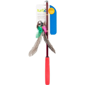 Coastal Pet Products Turbo Telescoping Flying Teaser Cat Toy