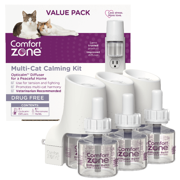Comfort Zone Multi-Cat Diffuser Kit – Petland Canada