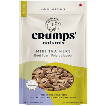 Crumps Crumps' naturals Freeze-Dried Beef Liver Mini Trainers