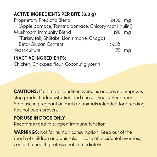 Crumps Crumps' naturals Gutsy Immune Bites (SPECIAL ORDER ITEM)